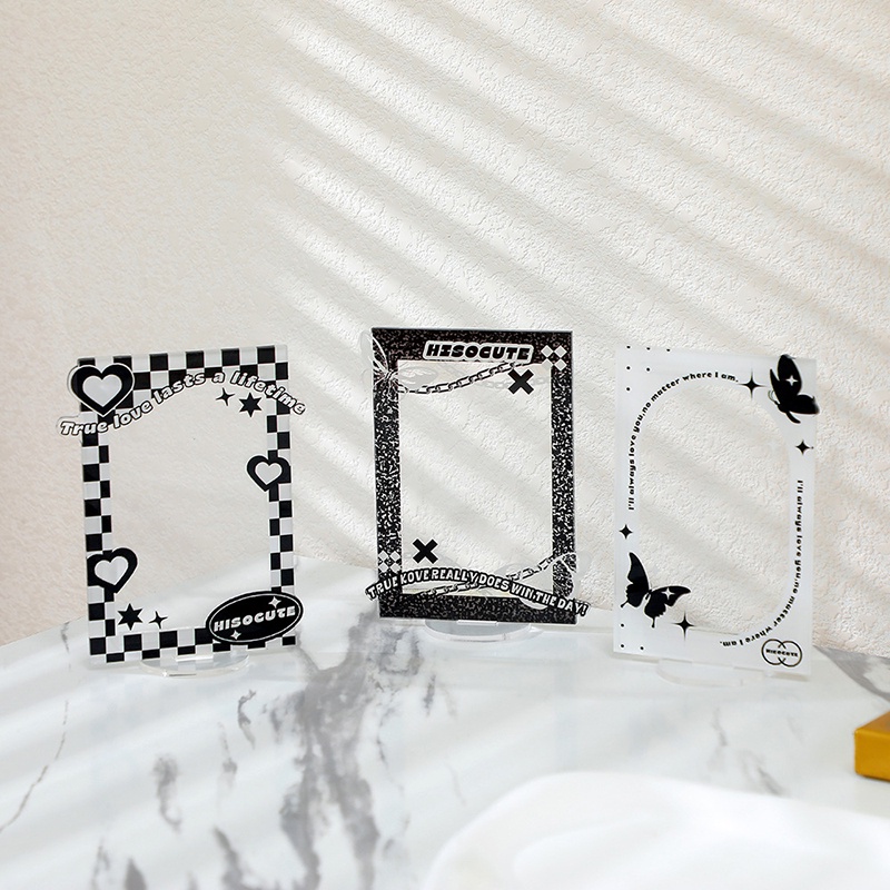 Khung Ảnh Để Bàn Bằng Acrylic 3 "Phong Cách Hàn Quốc