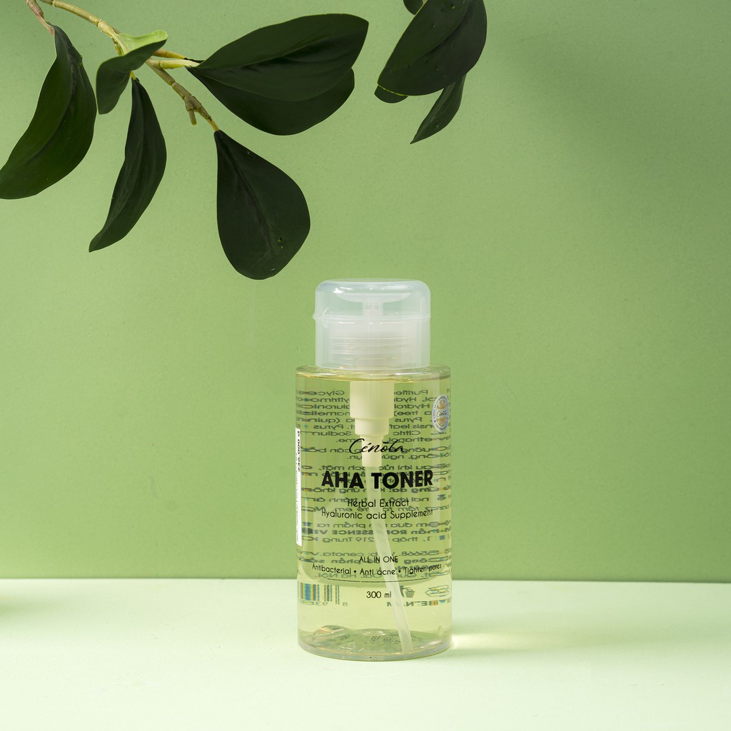 [Mã FMCGMALL -8% đơn 250K] Nước Hoa Hồng Ngừa Mụn Cenota AHA Toner 250ml | BigBuy360 - bigbuy360.vn