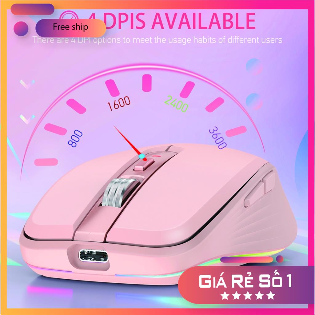 CHUỘT KHÔNG DÂY VĂN PHÒNG FMOUSE M303 BLUETOOTH - CHỐNG ỒN - SẠC PIN MSP49871