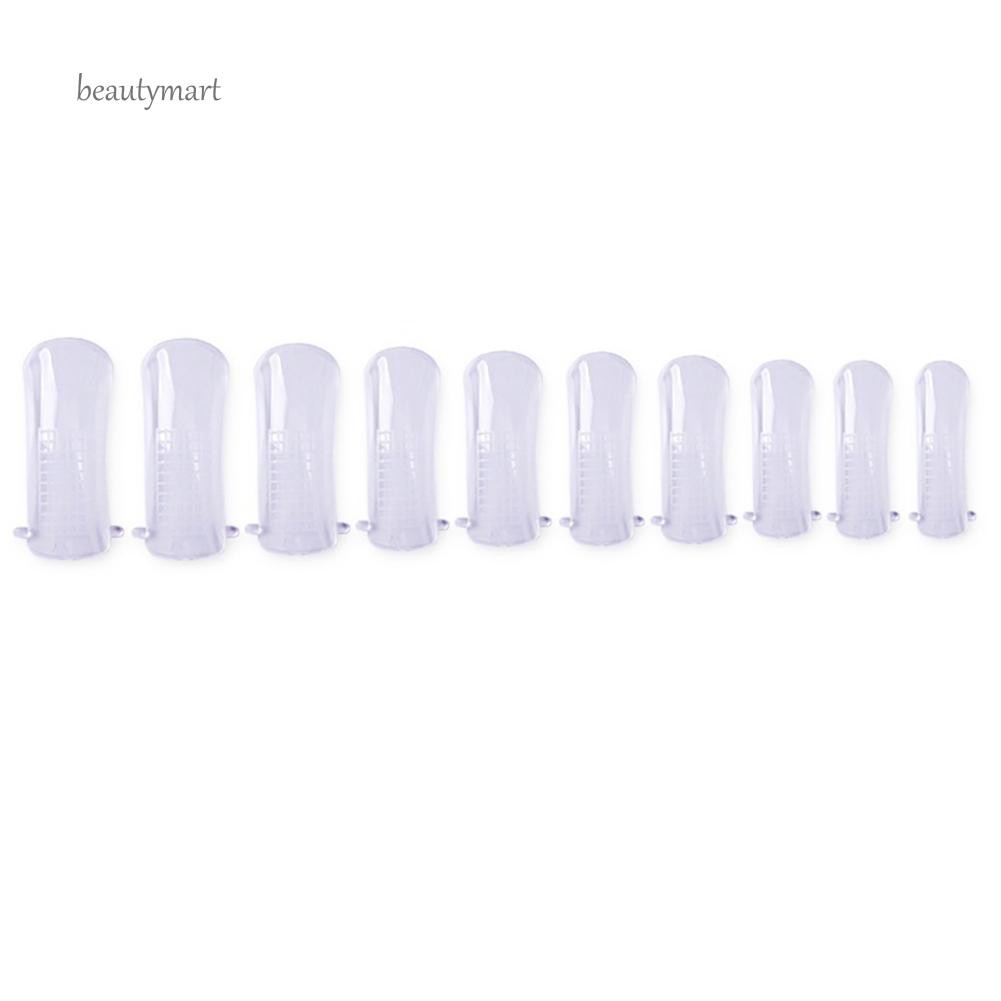 Bộ 100 khuôn đắp gel móng tay nhanh chóng