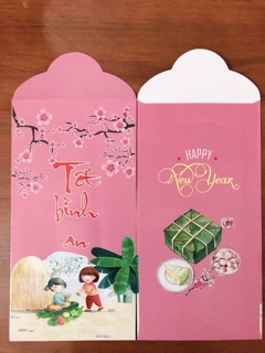 Combo 200 chiếc lì xì tết 2019