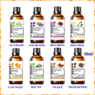 [SENSELAB] Tinh Dầu Sả Chanh Thiên nhiên Nguyên chất 100% | tinh dầu xông phòng, Tinh dầu Nhập khẩu | Lựa chọn mùi