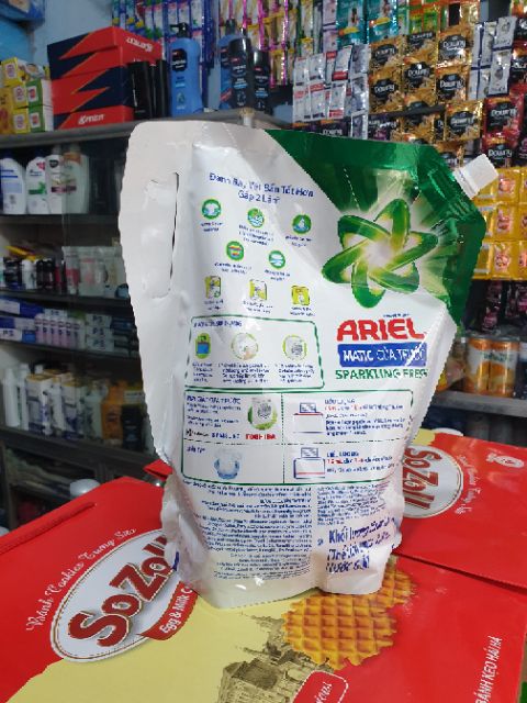 NƯỚC GIẶT ARIEL CỬA TRƯỚC TƯƠI MÁT RỰC RỠ / BUNG TỎA ĐAM MÊ - TÚI 1.7KG/3.1kg