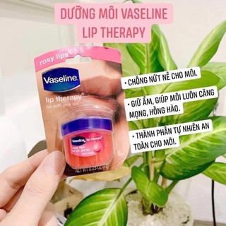 Dưỡng môi VASELINE đánh bay nẻ