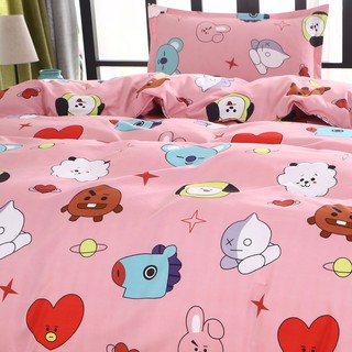 BỘ CHĂN GA GỐI BT21 BTS