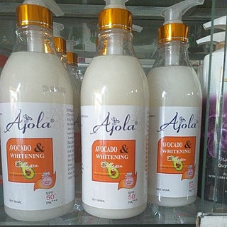 Sữa tắm ajola bơ sữa 800ml