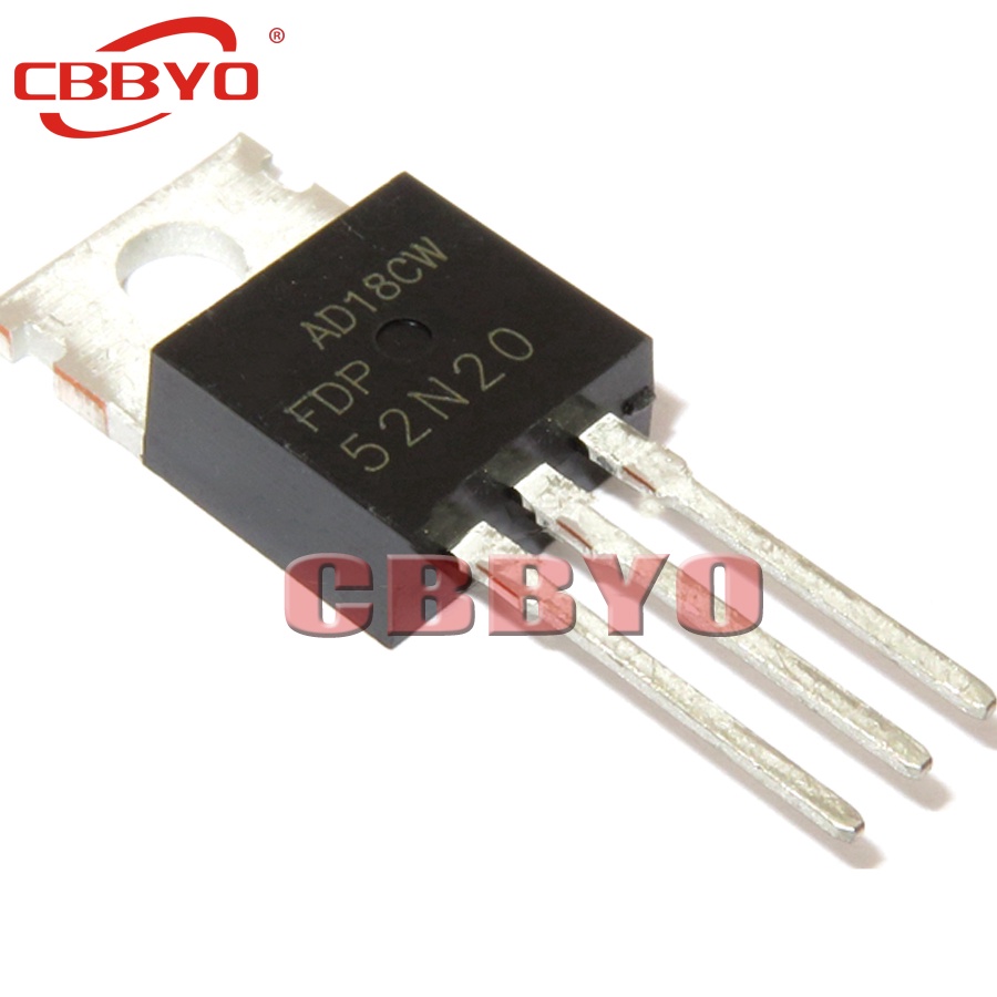 10 chiếc FDP52N20 TO-220 52N20 Mới