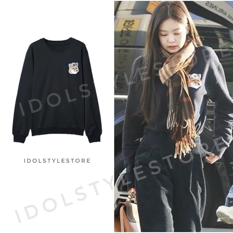 Áo nỉ cáo jennie BP
