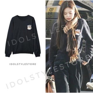 (kèm card  hình) áo nỉ cáo jennie BP
