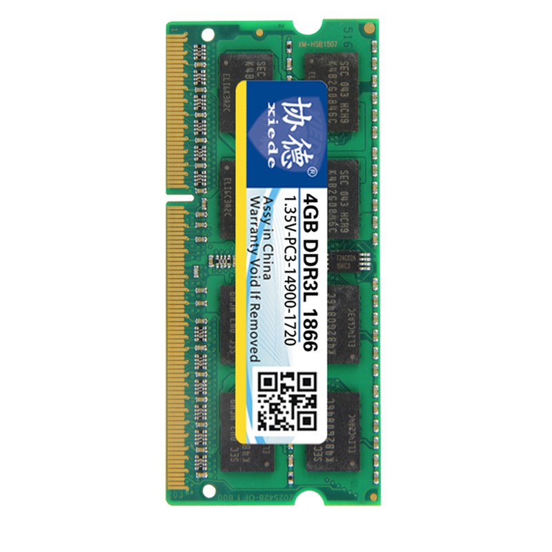 Bộ Nhớ Xiede X100 Notebook Ddr3L 1866 4g