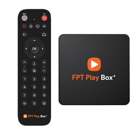 Remote FPT Play Box - Điều Khiển Giọng Nói - Google Assistant - Chính hẵng FPT Telecom