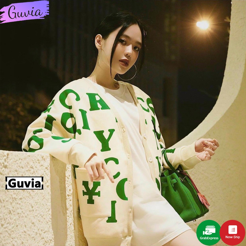 Áo khoác nỉ Cardigan D.I.R.T.Y Ulzzang form rộng Unisex bông 2 lớp Guvia