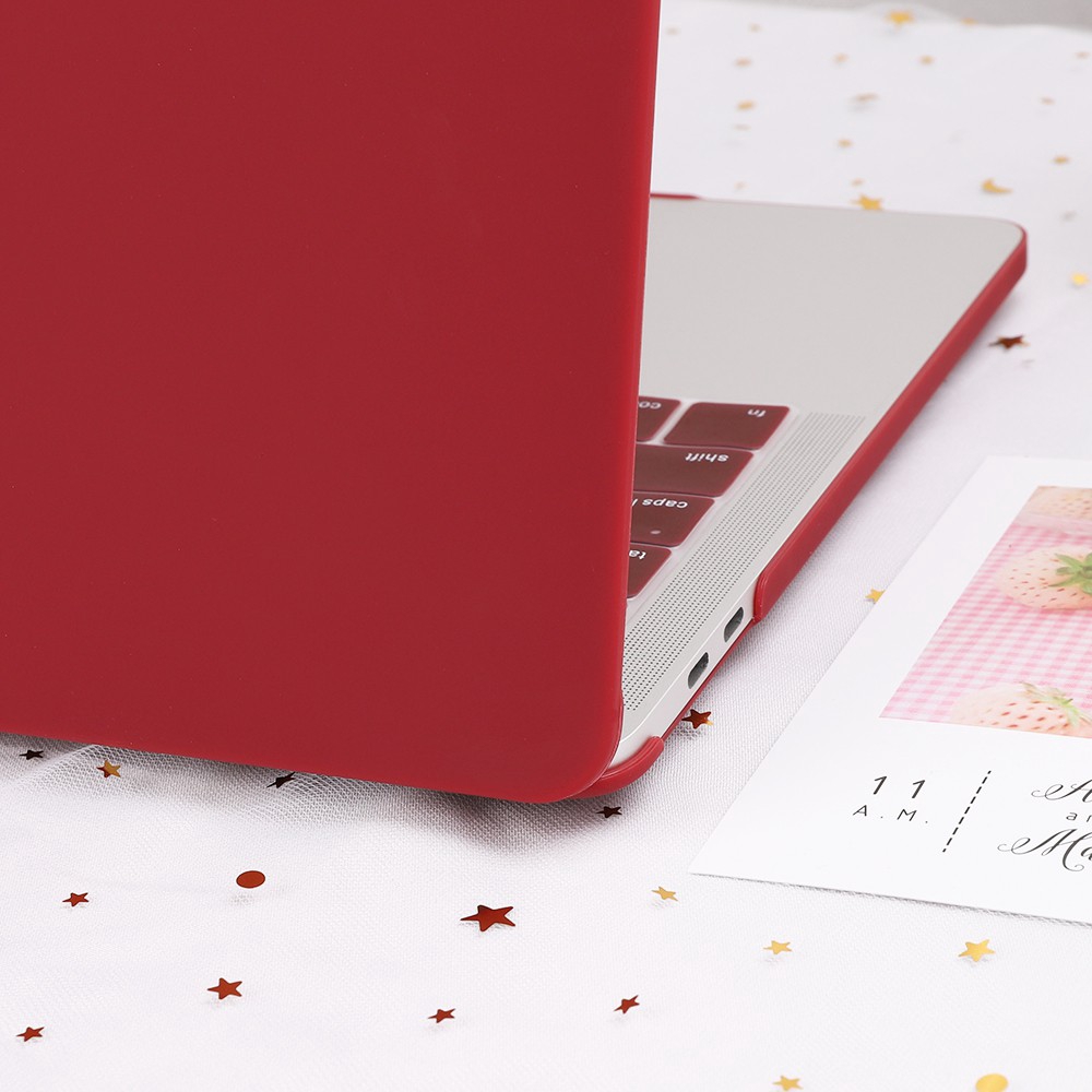 Ốp laptop bằng nhựa cứng + miếng dán bàn phím bảo vệ cho MacBook Air 13.3 Pro 13 15 Retina A1465 A1370 A1534 A1466 A1369 A1932 A2179 A2337-M1 A1706 A1989 A2159 A1708 A2289 A2251 A2338-M1 A1502 A1425 A1278 A1707 A1990 A2141