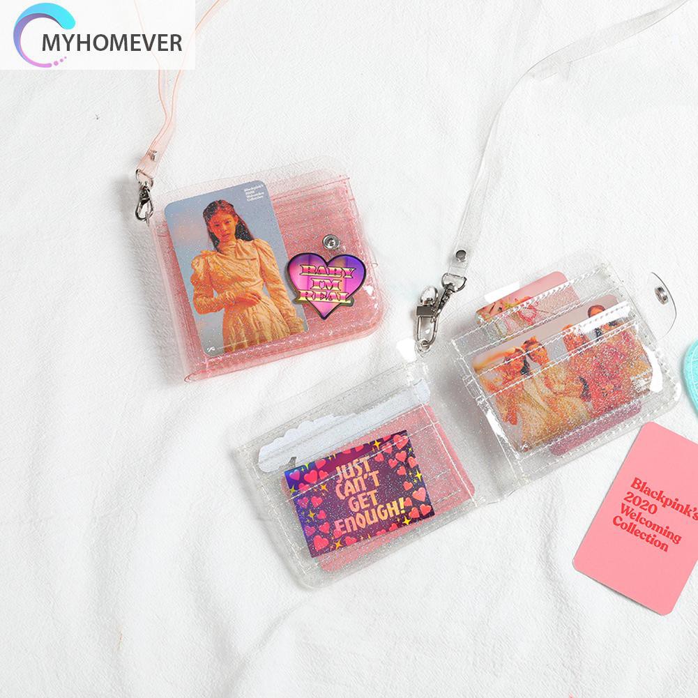 Ví nhựa trong suốt đựng tiền xu dành cho nữ