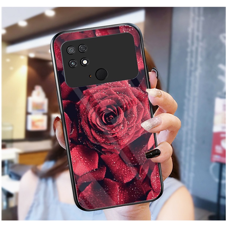 Ốp Lưng XIAOMI POCO C40 Ốp kính bóng cao cấp mới nhất
