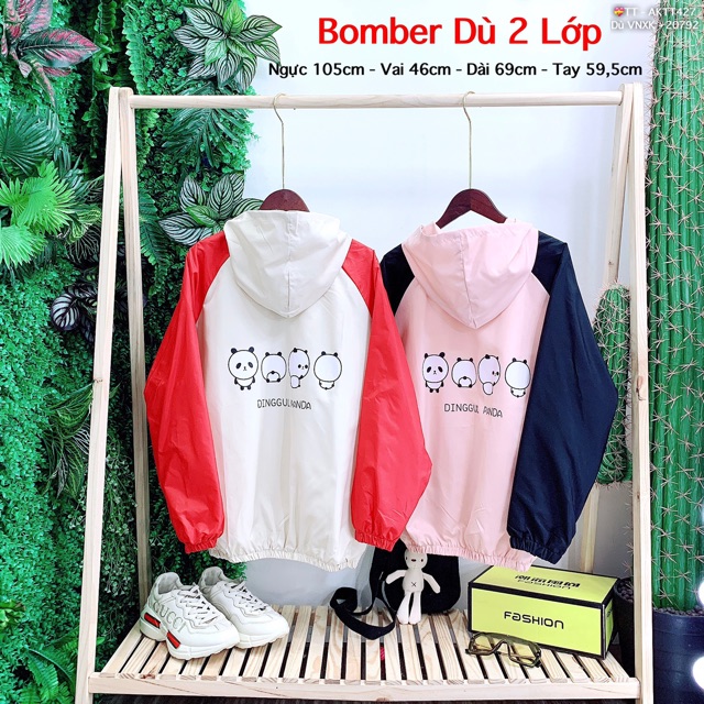 🎆𝐃𝐮̀ 𝟐 𝐋𝐨̛́𝐩🎆 Áo Gió 4 Chú Gấu Cute Khoác Dù 2 Lớp (Kèm Video, Hình Thật) | BigBuy360 - bigbuy360.vn