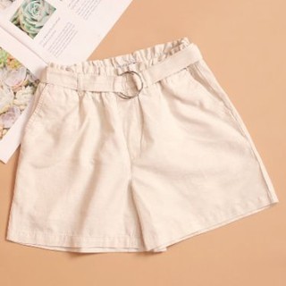Quần short linen Asos kèm belt