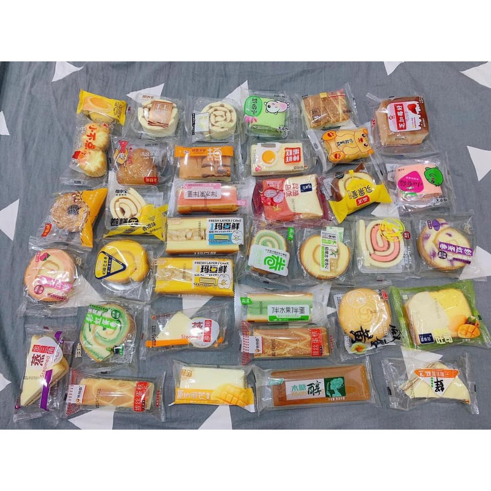 BÁNH MIX ĐÀI LOAN ĐỦ VỊ 1KG 18-25C