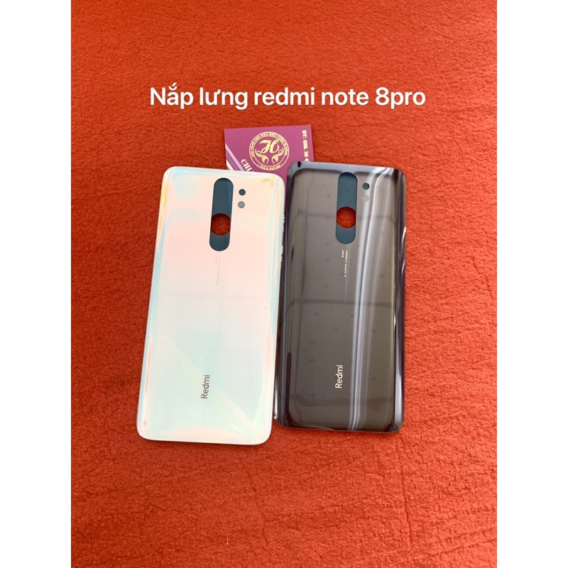 nắp lưng sau xiaomi redmi note 8 pro zin