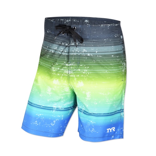 Quần Short Đi Biển TYR 17&quot; Stripes Boardshort