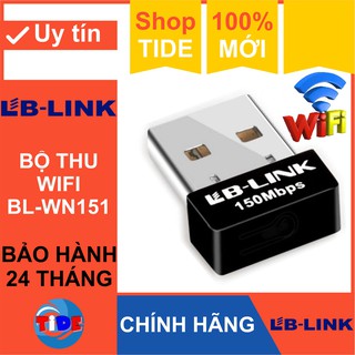 Mua Bộ thu Wifi BL-WN151 Chính Hãng LB-Link – Bảo hành 24 tháng – Tốc độ truyền tải không dây 150Mbps