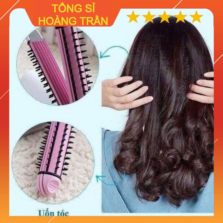 Máy làm tóc Nova 3 công dụng uẫn ép xoăn