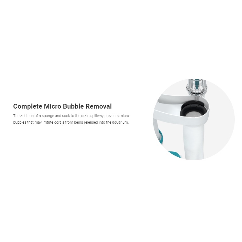 Máy đánh bọt Protein Skimmer cho bể cá cảnh biển Division 125 Aquavitro Usa
