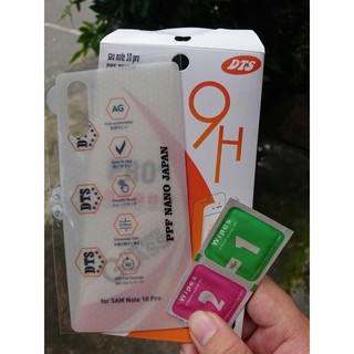 Combo 2 decal vân carbon Samsung Note 10+, 10 và 2 cường lực camera