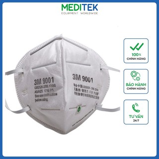 Khẩu trang 3M 9001V N90 chống bụi có van lọc mùi hôi, lọc độc, kháng khuẩn