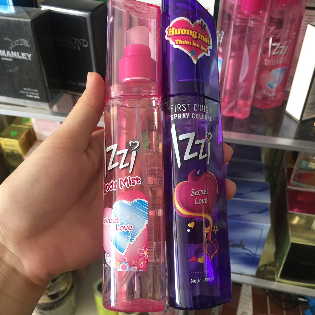 [CHAI LỚN] Nước hoa toàn thân izzi 100ml