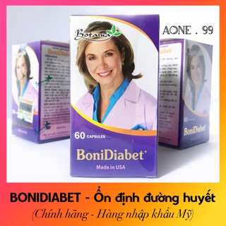 ✅ [CHÍNH HÃNG] BoniDiabet Ổn Định Đường Huyết - Lọ 60 viên - MUA 5 TẶNG 1
