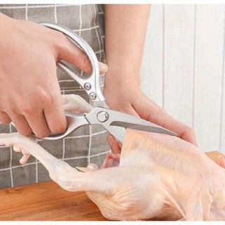 Kéo vàng nhật, kéo Làm Bếp Đa Năng Siêu Sắc, Kéo Cắt Gà, Cắt Vịt, Cắt Thịt Các Loại