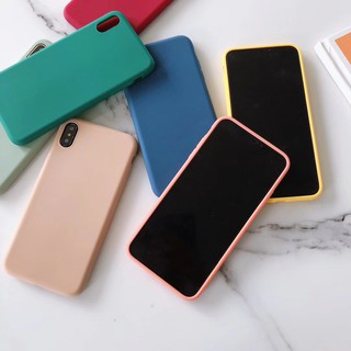 [ FREESHIP TỪ 50K TOÀN QUỐC ] Ốp lưng Iphone trơn màu không logo 2
