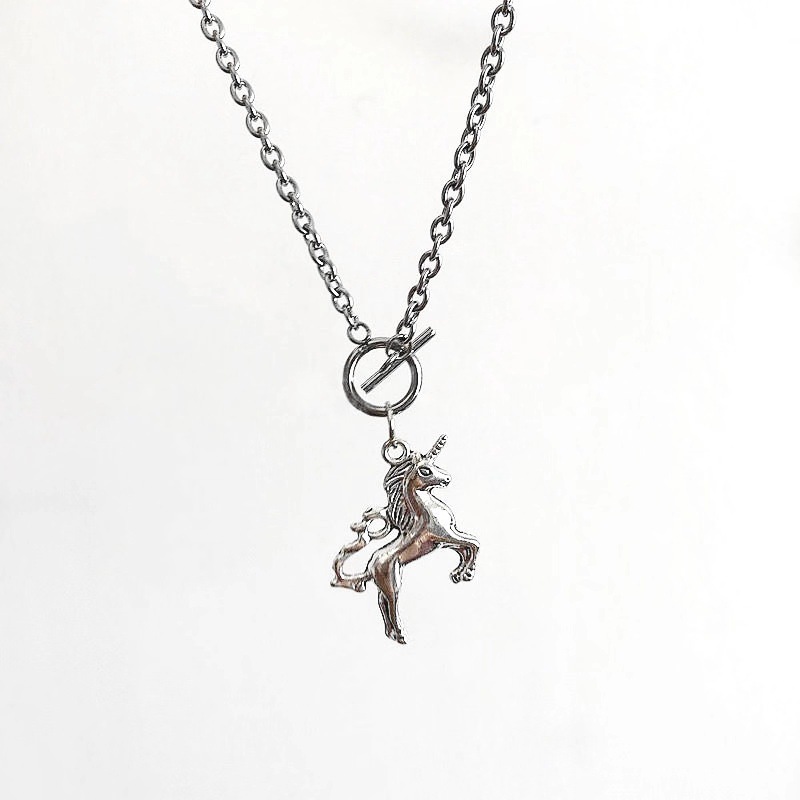 Vòng cổ Mặt Kì Lân Phong Cách Hip Hop