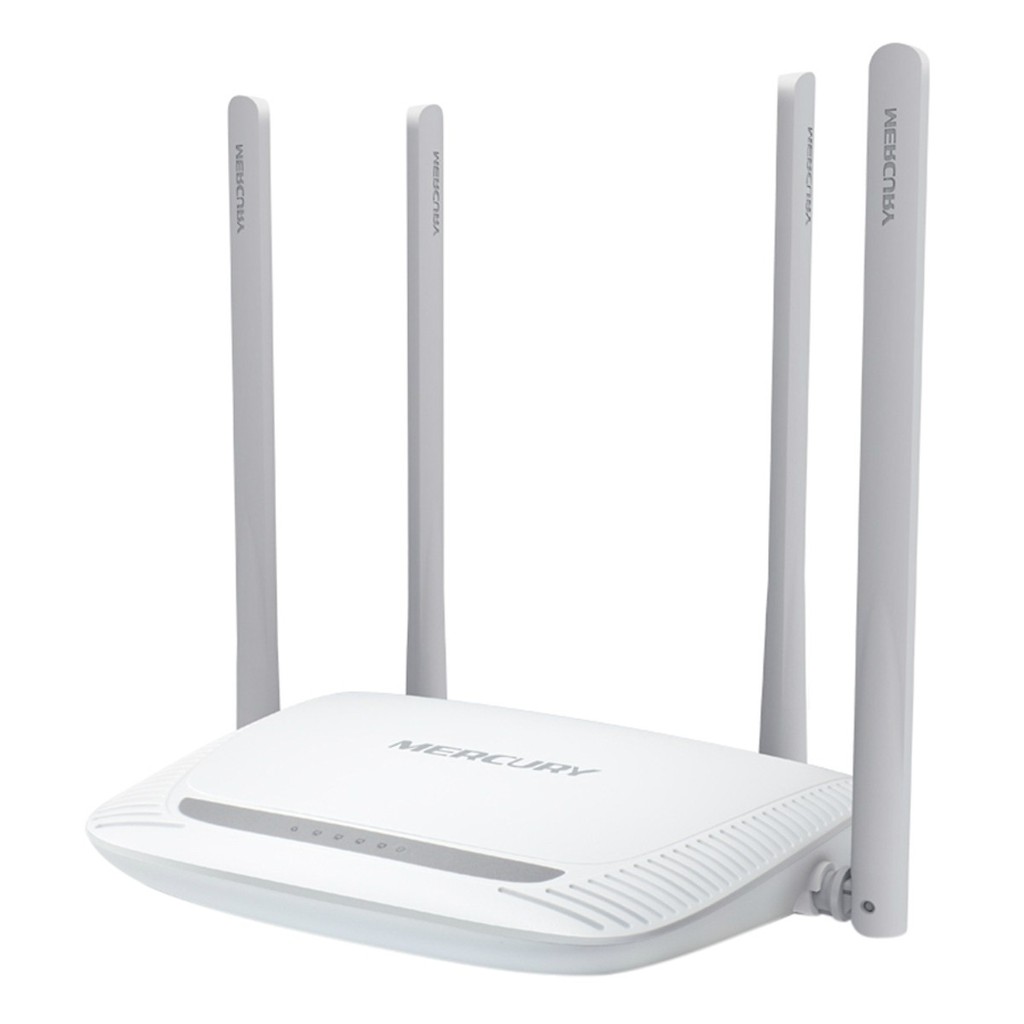 BỘ PHÁT WIFI MERCURY MW325R - 4 ANTEN XUYÊN TƯỜNG