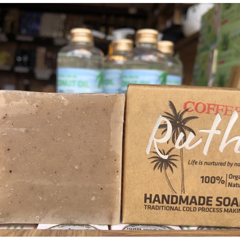 XÀ BÔNG THIÊN NHIÊN -Handmade Soap RUTH-Dưỡng Ẩm Và Làm Sạch Da