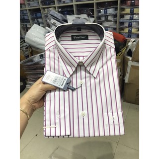 Sale Đậm - Sơmi  Việt Tiến dài tay size L fom  xuông (nhiều màu)