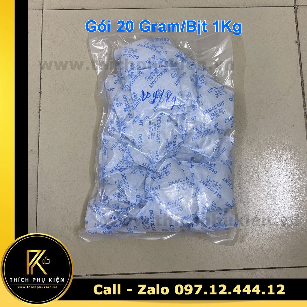Gói Hút Ẩm Quần Áo - Túi Chống Ẩm Bảo Quản Tủ Quần Áo - Hạt Hút Ẩm Silica Gel