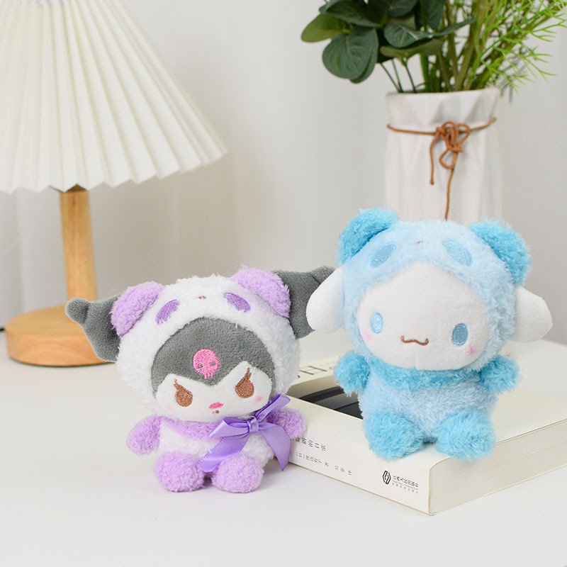 Móc Khóa Hình Thú Nhồi Bông Sanrio Dễ Thương