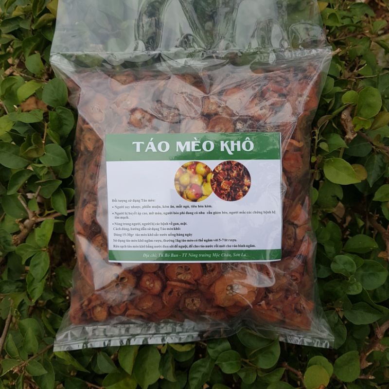 Táo Mèo khô 1kg