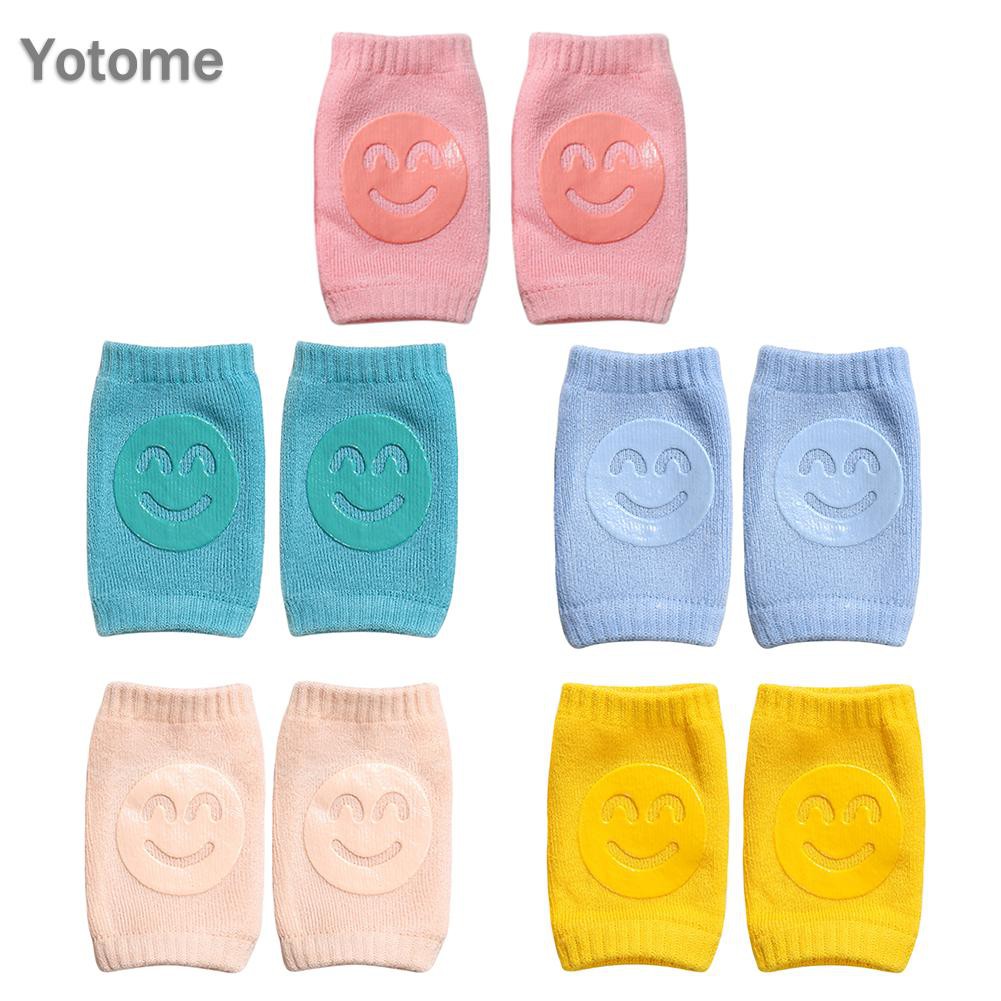 1 Cặp Vớ Cotton Bảo Vệ Đầu Gối Cho Bé Tập Bò