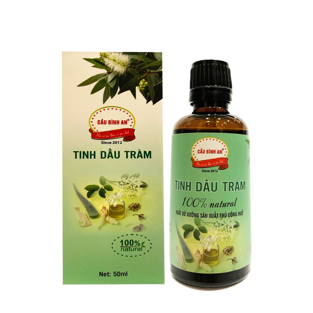 Tinh Dầu Tỏi +Tinh Dầu Tràm Nguyên Chất [Cầu Bình An]