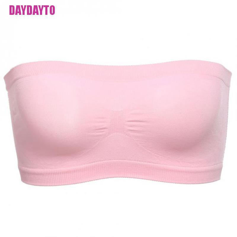 [DAYDAYTO] Áo Lót Dạng Ống Không Dây Co Giãn Vô Hình Thoáng Khí Dành Cho Nữ