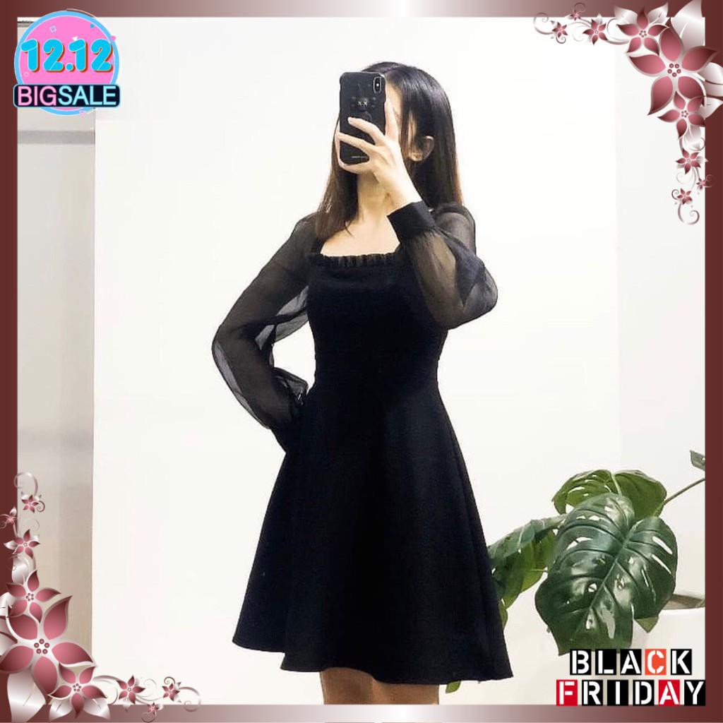 Đầm trắng xòe tay phồng dễ thương Babe Dress | BigBuy360 - bigbuy360.vn