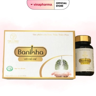 Viên bổ phế chiết xuất Đông Trùng Hạ Thảo Banikha | Bảo vệ sức khỏe hệ hô hấp