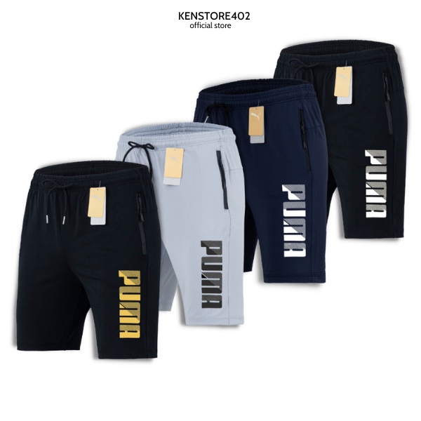 Quần đùi thể thao nam, quần short nam chất liệu thun co giãn mềm mịn vận động thoải mái Q135