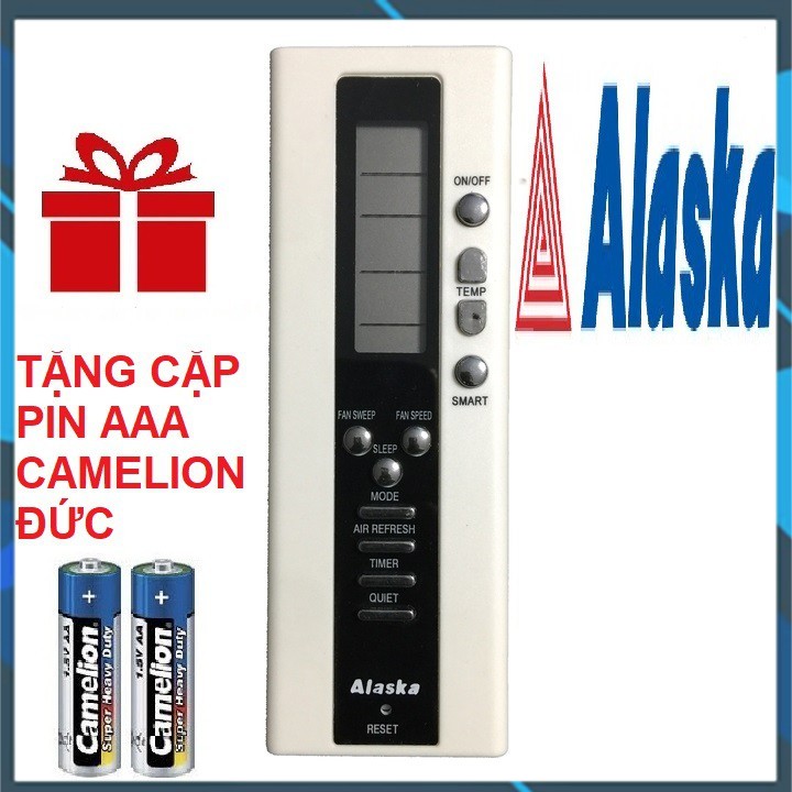 [Rẻ vô địch] Remote máy lạnh ALASKA mẫu 2 - Điều khiển điều hòa ALASKA mẫu 2