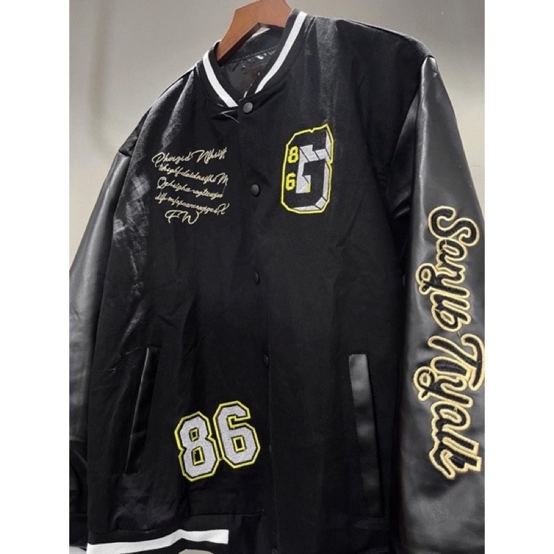 ÁO BOMBER TAY DA G 86