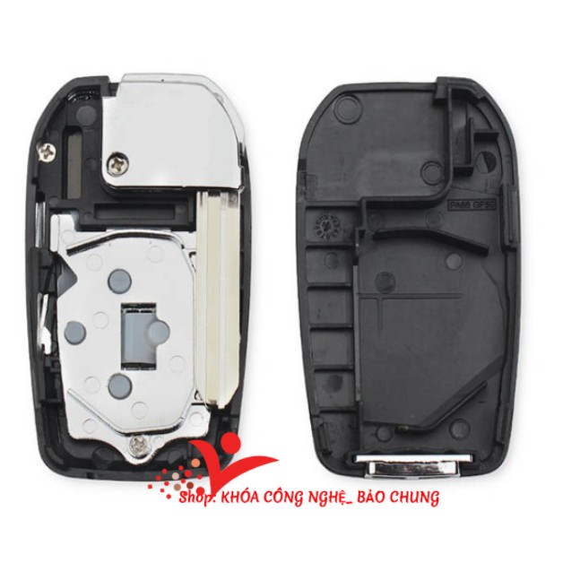 Vỏ độ gập chìa khóa Toyota vios,yaris,altis,fortuner,inova dùng để thay thế cho vỏ chìa thẳng Zin theo xe