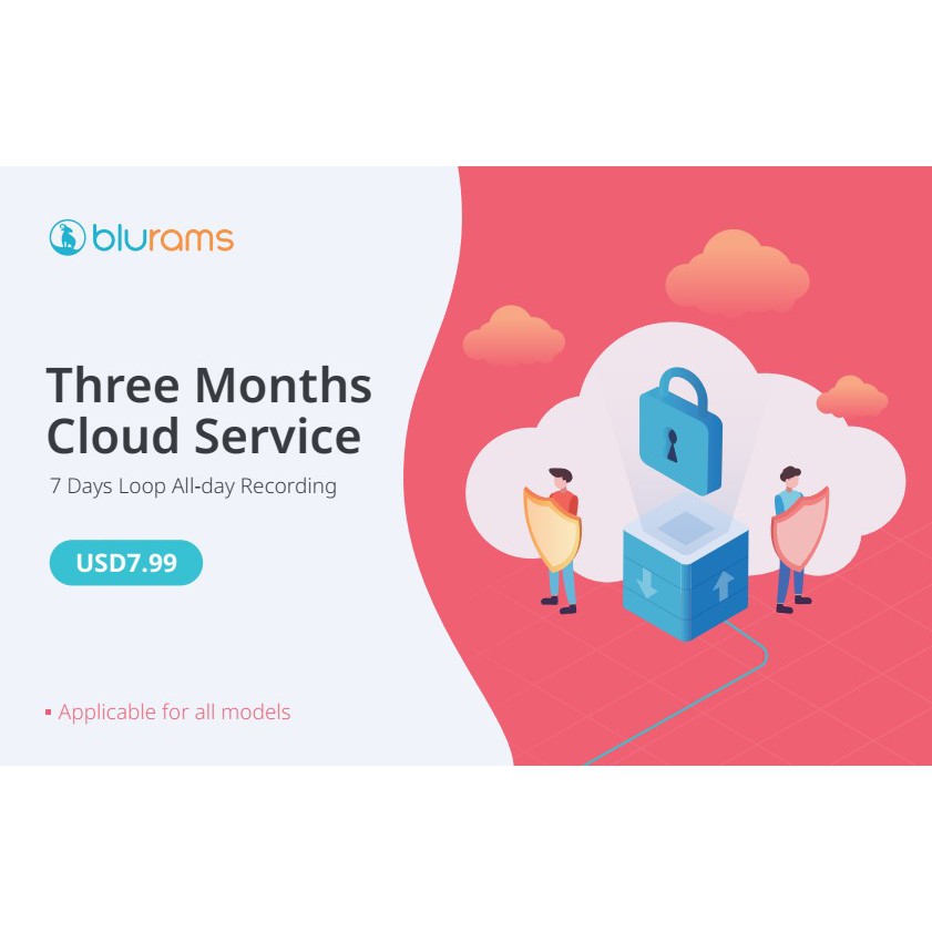 Thẻ nạp dịch vụ Cloud Blurams - Thời hạn 03 tháng